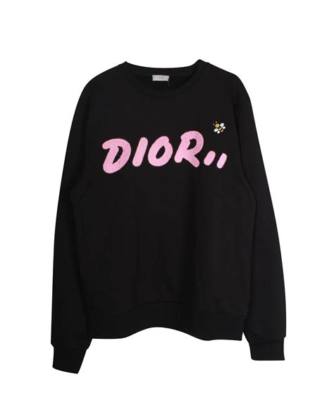 dior kaws hoodie|KAWS crewneck sweatshirt.